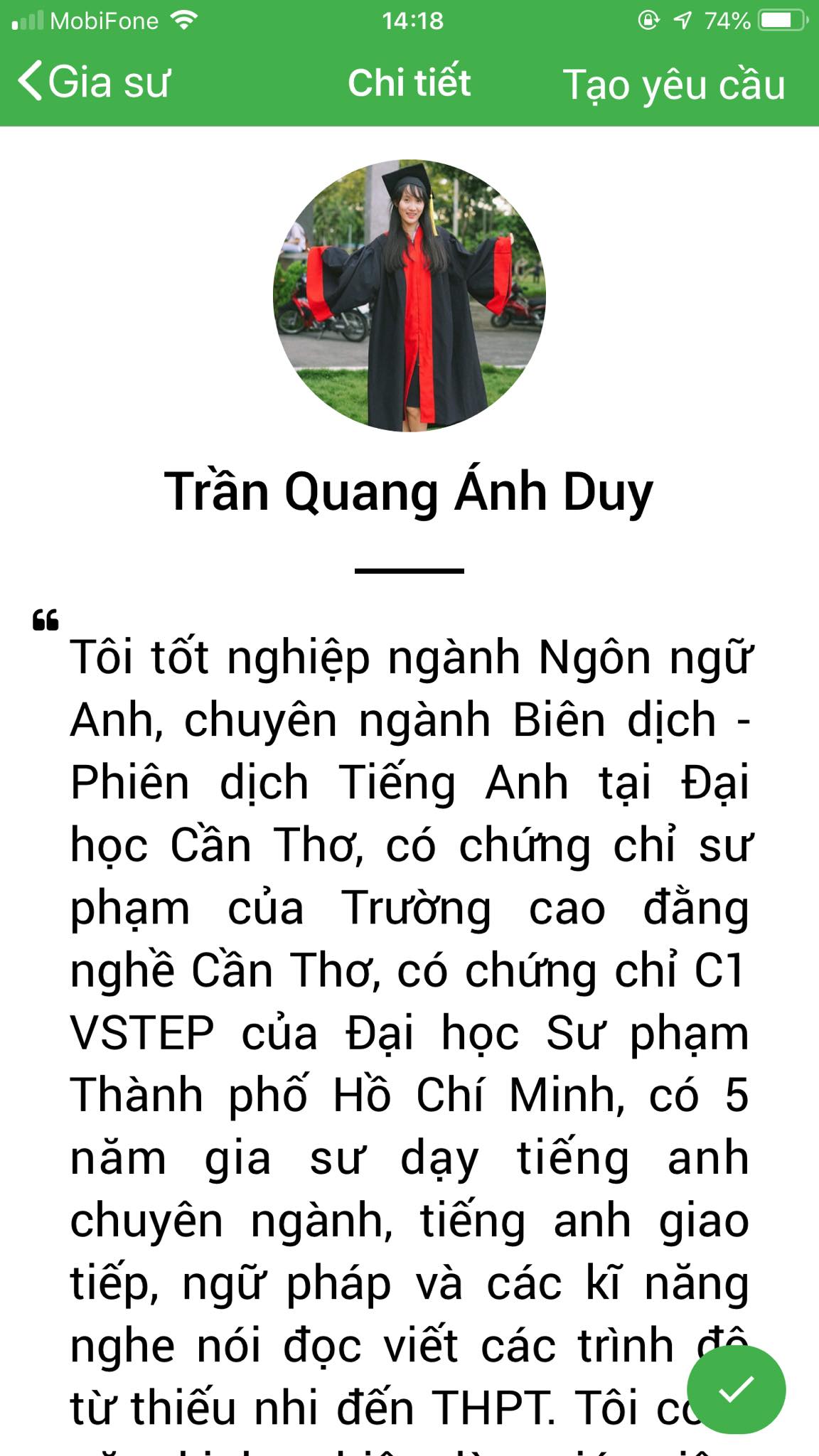 App Daykemtainha.vn tiếng Anh Online